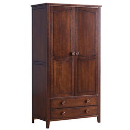 全实木二门衣柜 桦木衣柜 青少年衣柜 wx1 2191 104