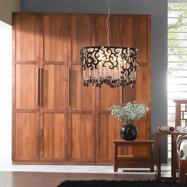 【康诺威中式家具特价板式衣橱简约二门衣柜实木拉门衣柜401】报价_价格_图片_衣柜-搜房家居商城