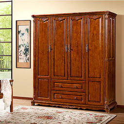 木井坊梦家缘 领略美式乡村风情的橡木实木平拉门衣柜