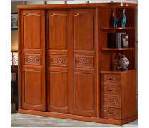 经典品质与现代设计 两款实木推拉衣柜详解